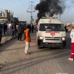 شهيد ومصابون بقصف إسرائيلي استهدف مركبة وسط قطاع غزة