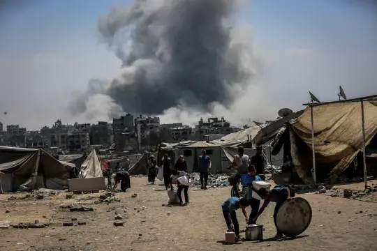 استشهاد 3 فلسطينيين بينهم طفلان برصاص الاحتلال شرق غزة