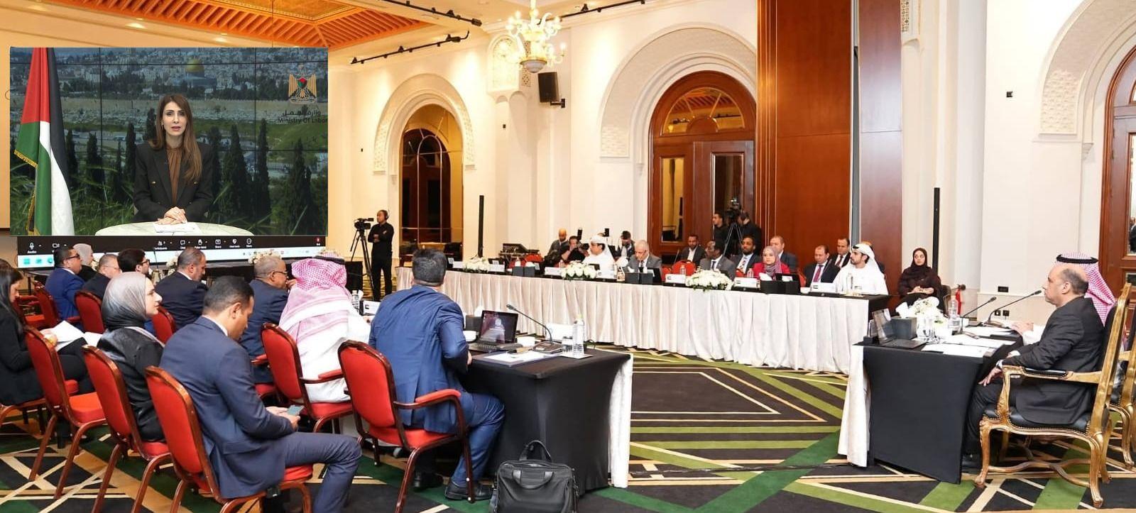 العطاري تدعو لتحرك عربي ودولي عاجل لحماية سوق العمل الفلسطيني وتعزيز الصمود الاقتصادي