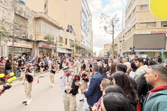 كنائس فلسطين تحيي "سبت النور"