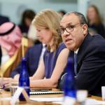 وزير الخارجية المصري يشارك في نقاش رفيع بالبنك الدولي حول التعافي المبكر في غزة