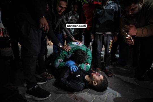 استشهاد 5 فلسطينيين بينهم 3 أطفال في غارة إسرائيلية على بيت لاهيا شمال غزة