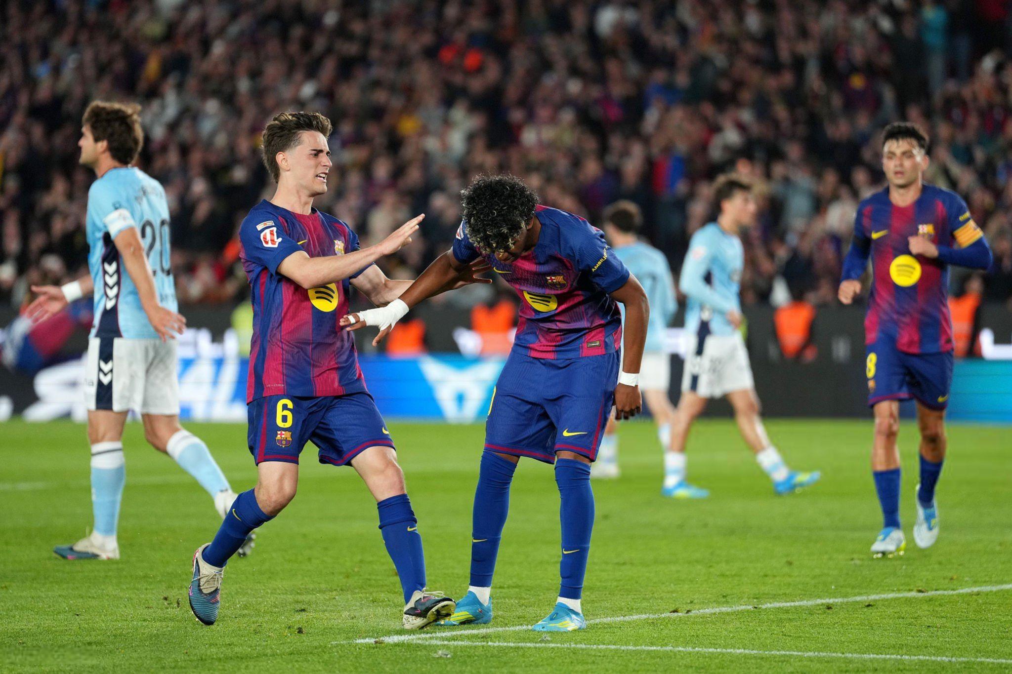 برشلونة يعزز صدارته بفوز صعب على سيلتا فيجو ويقترب من لقب الليجا