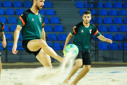 منتخب فلسطين الشاطئي يواجه إيران في نصف نهائي الألعاب الآسيوية الشاطئية