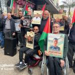 وقفة في نابلس تطالب بتدخل دولي عاجل لإنقاذ الأسرى الفلسطينيين