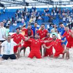 منتخب فلسطين لكرة القدم الشاطئية يهزم الصين ويحافظ على آمال التأهل