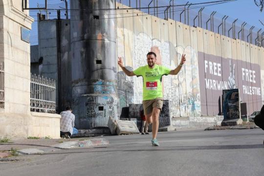 تتويج الفائزين في ماراثون فلسطين الدولي العاشر في بيت لحم