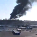 إسقاط طائرات مسيرة وإصابة خزانات وقود في ميناء صلالة