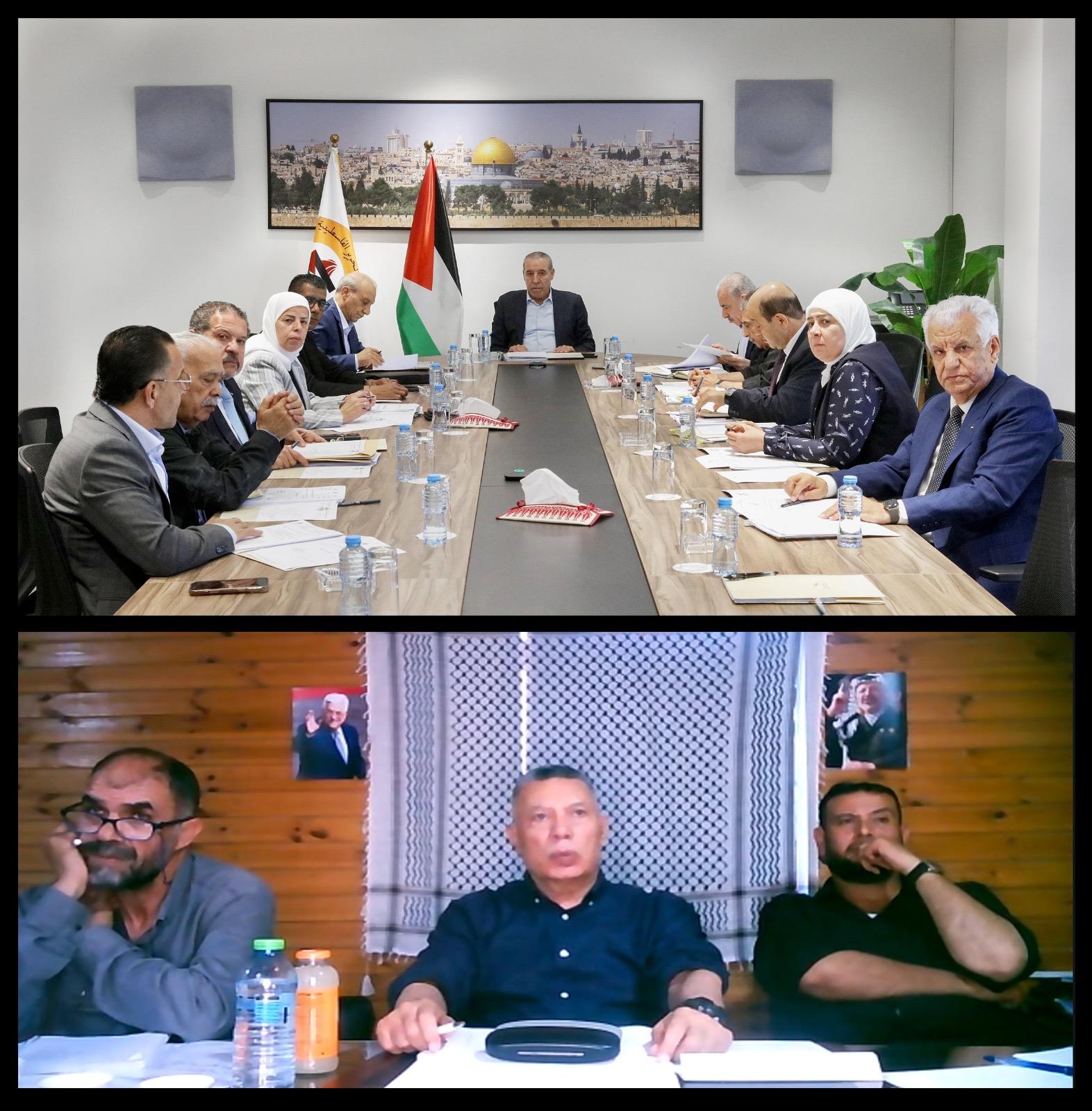 اللجنة المركزية لحركة فتح تبدأ توزيع المفوضيات.. وتؤجل بعض الملفات وسط غياب العالول والرجوب