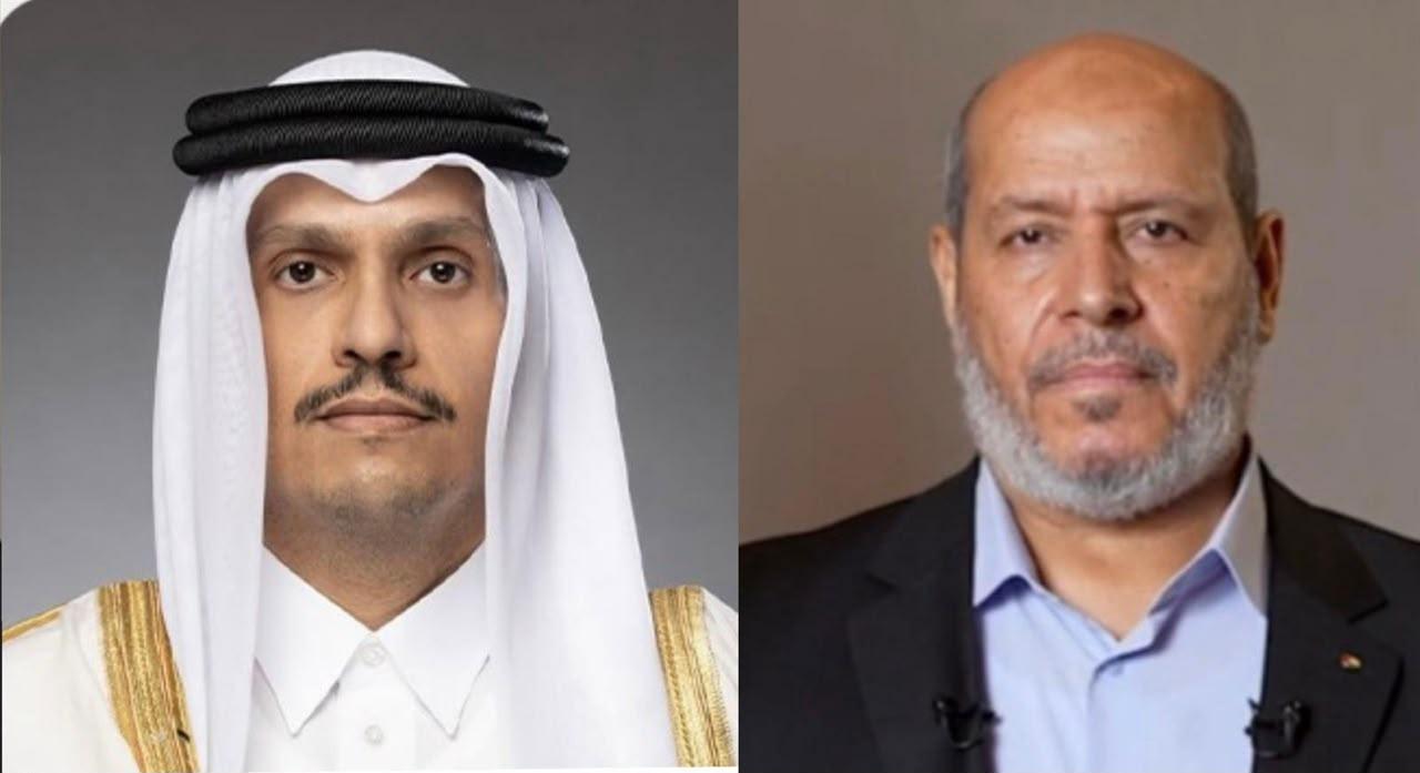 اتصال هاتفي بين الشيخ محمد بن عبد الرحمن آل ثاني ورئيس مكتب حماس السياسي يؤكد أهمية استكمال المرحلة الثانية من اتفاق وقف إطلاق النار.