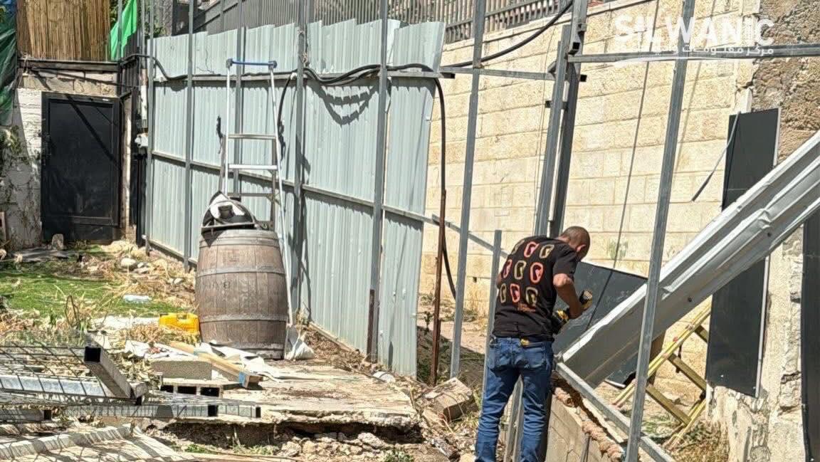 بلدية الاحتلال تفرض ضغوطاً وغرامات باهظة على السكان في حي البستان جنوب المسجد الأقصى