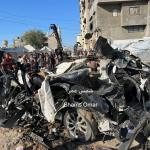 استشهاد 4 مواطنين بينهم سيدة في قصف إسرائيلي شمال غرب مدينة غزة
