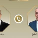 اتصال هاتفي بين حسين الشيخ ووزير الخارجية المصري لبحث تطورات القضية الفلسطينية
