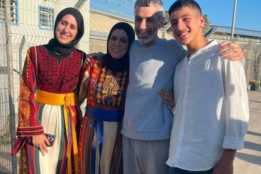 الإفراج عن الأسير عبد الكريم الريماوي بعد 25 عاماً من الاعتقال في سجون الاحتلال