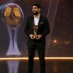 الفلسطيني عدي الدباغ أفضل لاعب محترف في الدوري المصري خلال حفل جوائز دير جيست