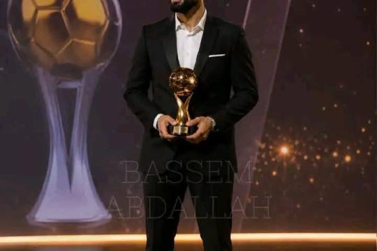 الفلسطيني عدي الدباغ أفضل لاعب محترف في الدوري المصري خلال حفل جوائز دير جيست