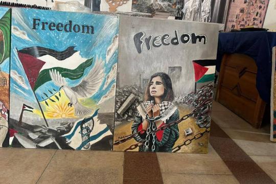 الطلبة الفلسطينيون يبرزون تراثهم في الملتقى الثقافي للجاليات بجامعة الإسكندرية