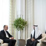 محمد بن زايد يؤكد حرص الإمارات على تعزيز علاقاتها التنموية مع ألمانيا
