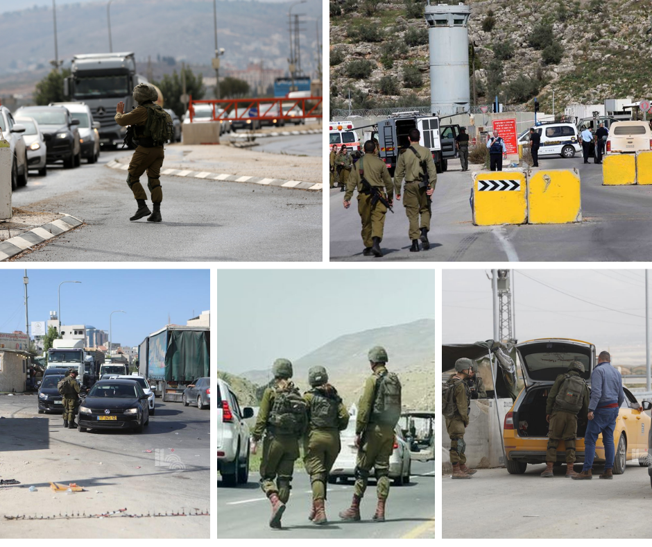 إغلاقات واسعة في جنوب الضفة ووسطها وشمالها