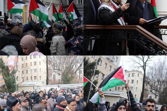 إحياء اليوم العالمي للتضامن مع الشعب الفلسطيني في روسيا