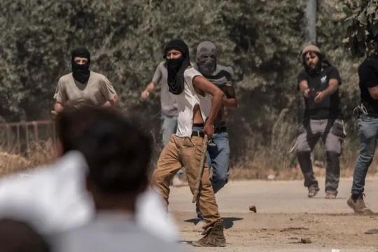 إصابة مواطن في هجوم للمستوطنين على قرية عين سينيا شمال رام الله