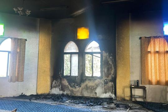 مستوطنون يقتحمون مسجدًا في سلفيت ويدنسون حرمته شمالي الضفة الغربية