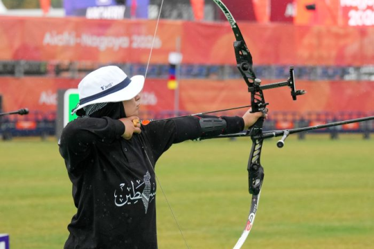 رشا أبو مغيصيب تتأهل إلى الأدوار الإقصائية في القوس والسهم بآسياد ناغويا
