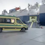 المستشفى الإماراتي العائم في العريش يواصل استقبال جرحى غزة