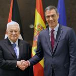 عباس يلتقي رئيس الوزراء الإسباني ويشيد بدعم إسبانيا لفلسطين