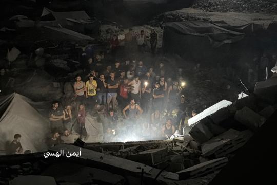 5 شهداء و11 إصابة وعشرات المفقودين جراء انهيار عمارة سكنية في غزة