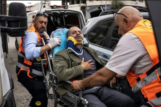 نقابة الصحفيين الفلسطينيين تستنكر استهداف صحفيين في شمال الضفة