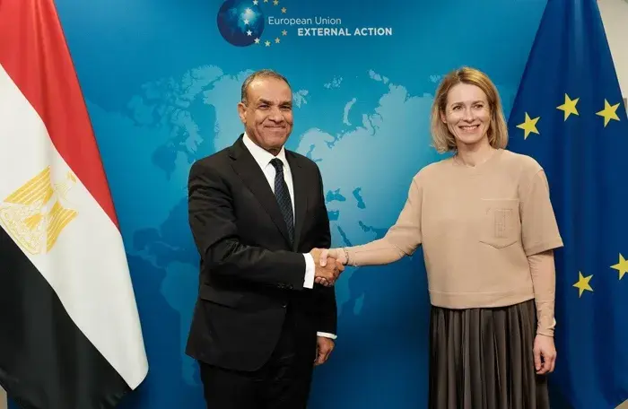 عبدالعاطي وكايا كالاس يناقشان جهود تثبيت السلام في غزة، الأوضاع في السودان، وتعزيز التنمية في إفريقيا