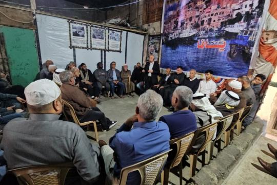 ندوة في المغازي تؤكد تمسك الفلسطينيين بحق العودة وتتمسك بشعار “لن نرحل”