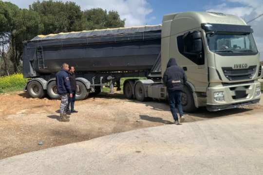 إحباط تهريب 20 طناً من النفايات الإسرائيلية وإعادتها إلى أراضي 1948 في بيت لحم