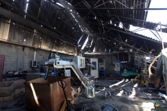 تمويل دولي لإعادة تشغيل المصانع المدمرة في غزة