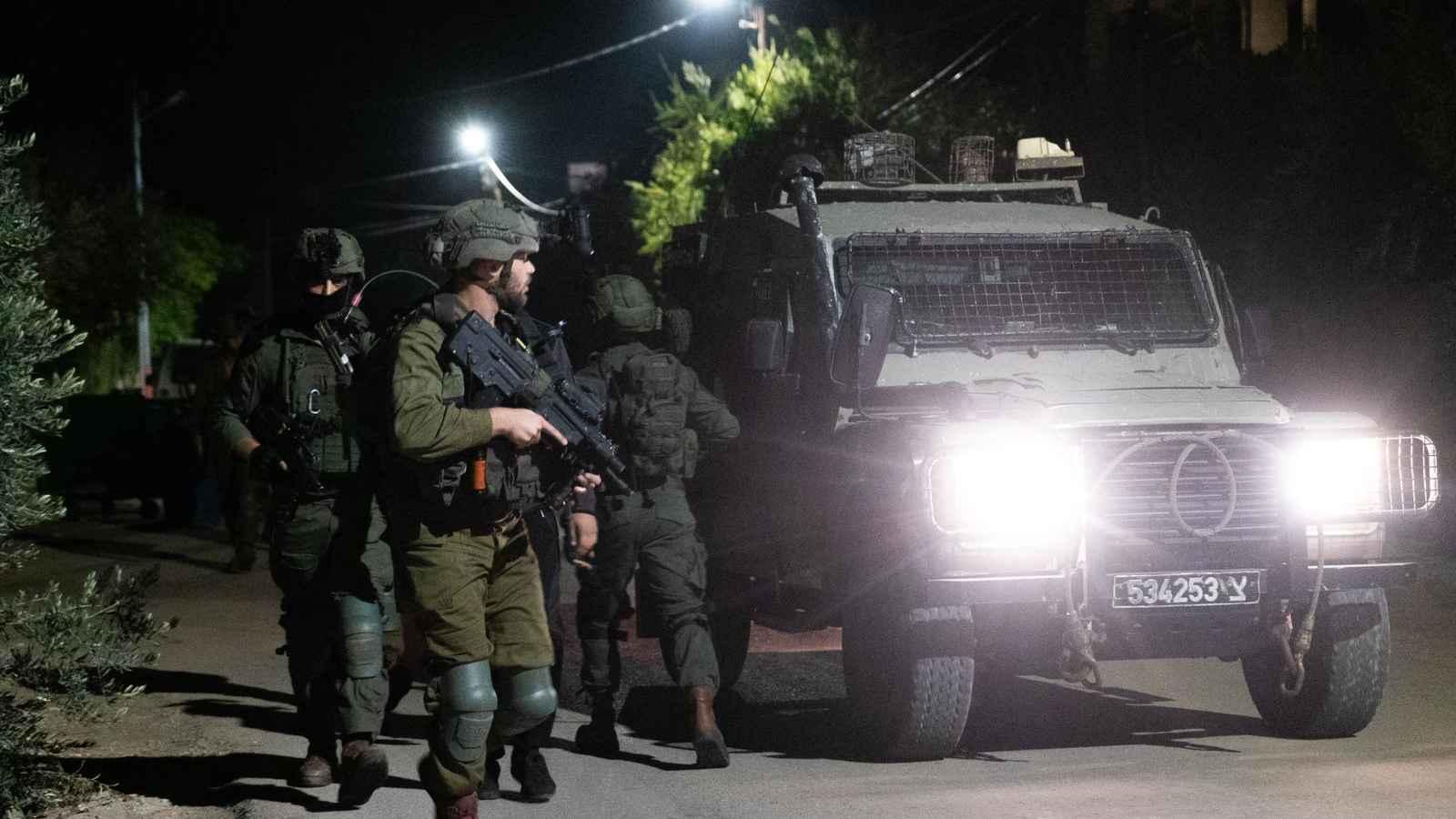 مدرعات وتعزيزات عسكرية تدخل قباطية ومخيم عسكر وسط استمرار العملية العسكرية منذ يناير