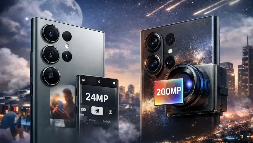 سامسونج تقدم تصويرًا بدقة 24 ميجابكسل في S26 ألترا وتحضّر لمستشعر 200 ميجابكسل في S27 ألترا