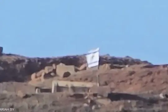 توغل إسرائيلي جديد في القنيطرة ورفع للعلم فوق التل الأحمر الشرقي