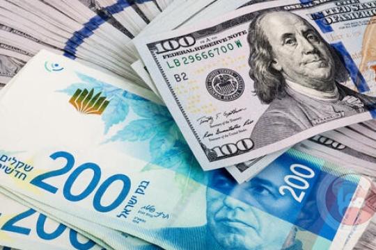 أسعار صرف العملات مقابل الشيكل في فلسطين اليوم الأحد