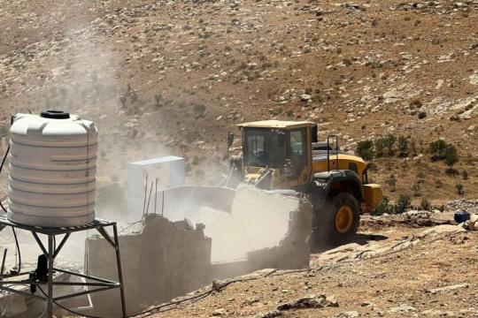 الأمم المتحدة تحذر من موجة تهجير قسري في قرية أم الخير بالخليل