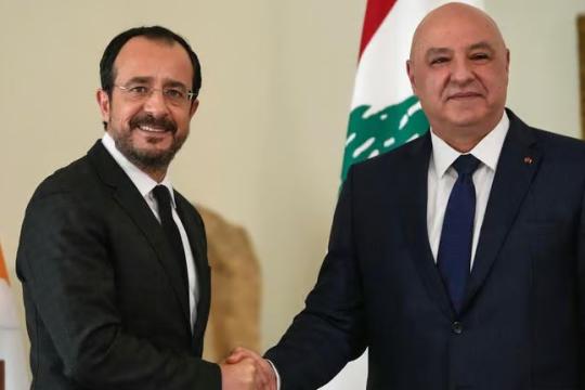 لبنان وقبرص يوقعان اتفاقية لترسيم الحدود البحرية واستكشاف الغاز الطبيعي