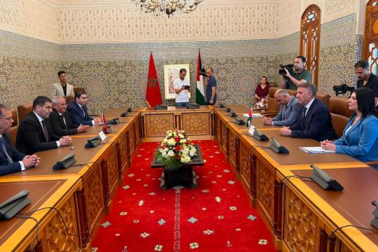 عساف يبحث مع وزير الثقافة والتواصل المغربي تعزيز التعاون الإعلامي
