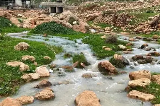 توقف مؤقت لضخ المياه من آبار عين سامية