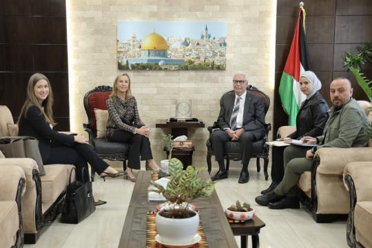 وزير الصحة يبحث مع منظمة الصحة العالمية دعم القطاع الصحي الفلسطيني