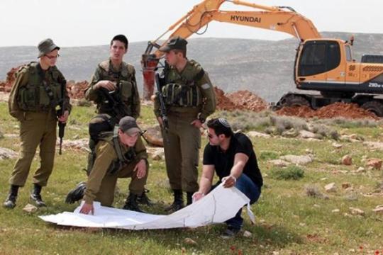 الاحتلال يصدر أمرًا عسكريًا بمصادرة أراضٍ قرب قرية عاطوف بالأغوار الشمالية