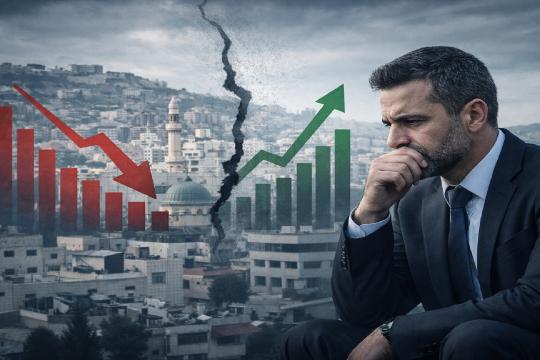 أرقام صادمة.. الاقتصاد الفلسطيني يواصل الانكماش في 2026
