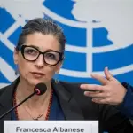 ألبانيزي تستحضر محاكمات نورمبرغ رداً على تصريحات إسرائيلية بشأن أطفال غزة