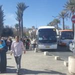 توافد مصلين من الداخل الفلسطيني إلى المسجد الأقصى لأداء صلاة الجمعة