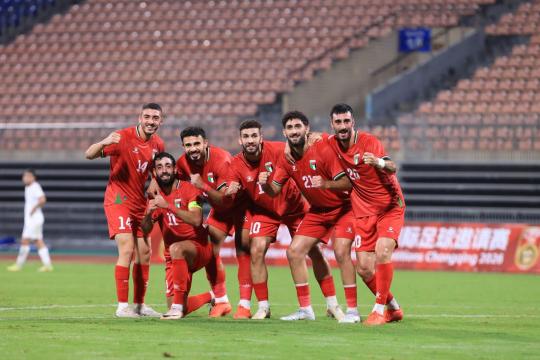 الفدائي يقدم ملحمة كروية ويقلب تأخره إلى فوز عريض على طاجيكستان برباعية في الصين
