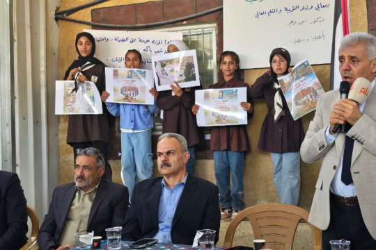 وزارة التربية تطلق حملة دعم لمدرسة الرفاعية المهددة بالهدم جنوب الخليل